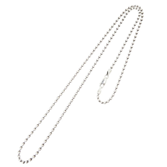 WINGROCK ウィングロック ボールチェーン ネックレス シルバー系【中古】