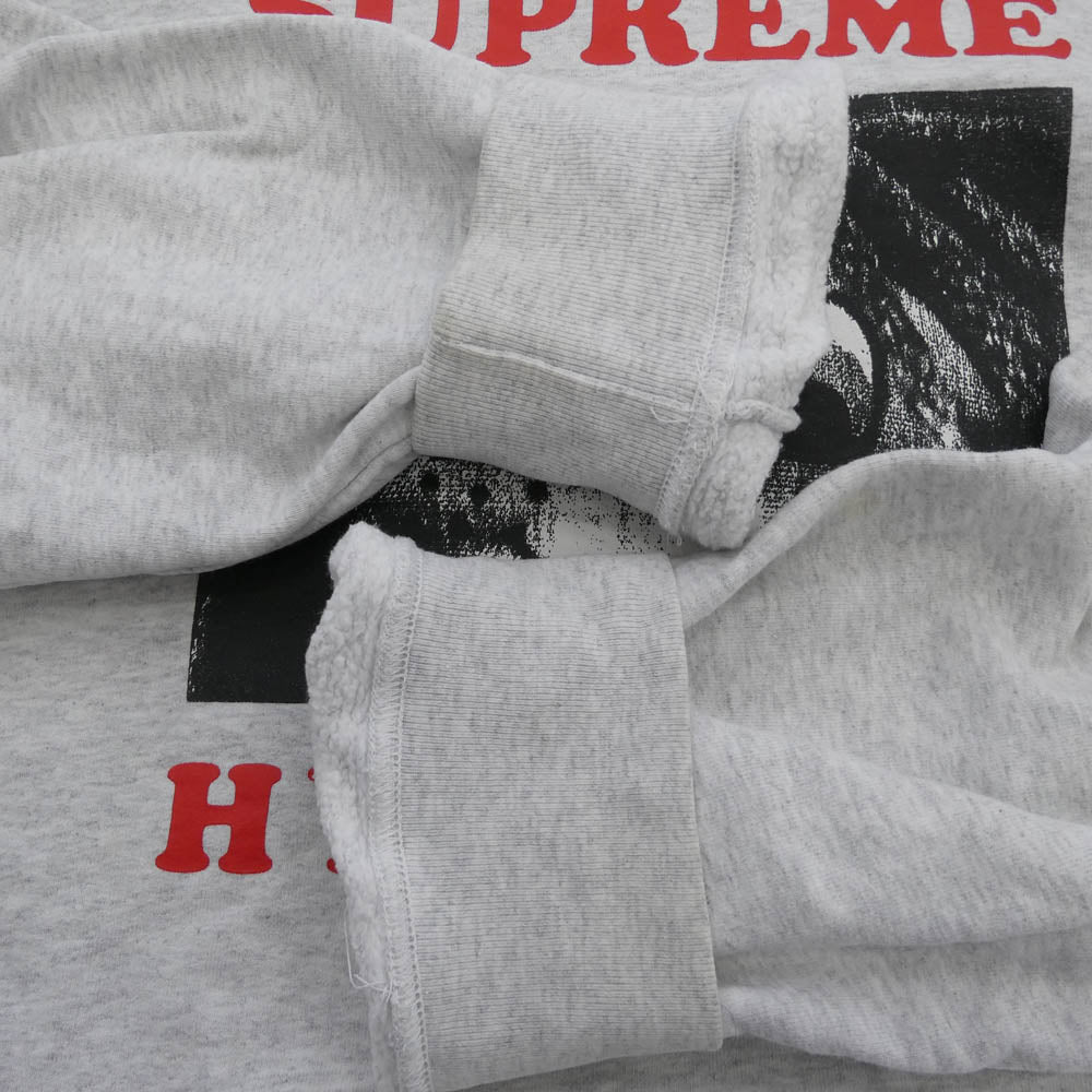 Supreme シュプリーム 21SS Crewneck プリント クルーネック スウェット トレーナー グレー系 XL【中古】
