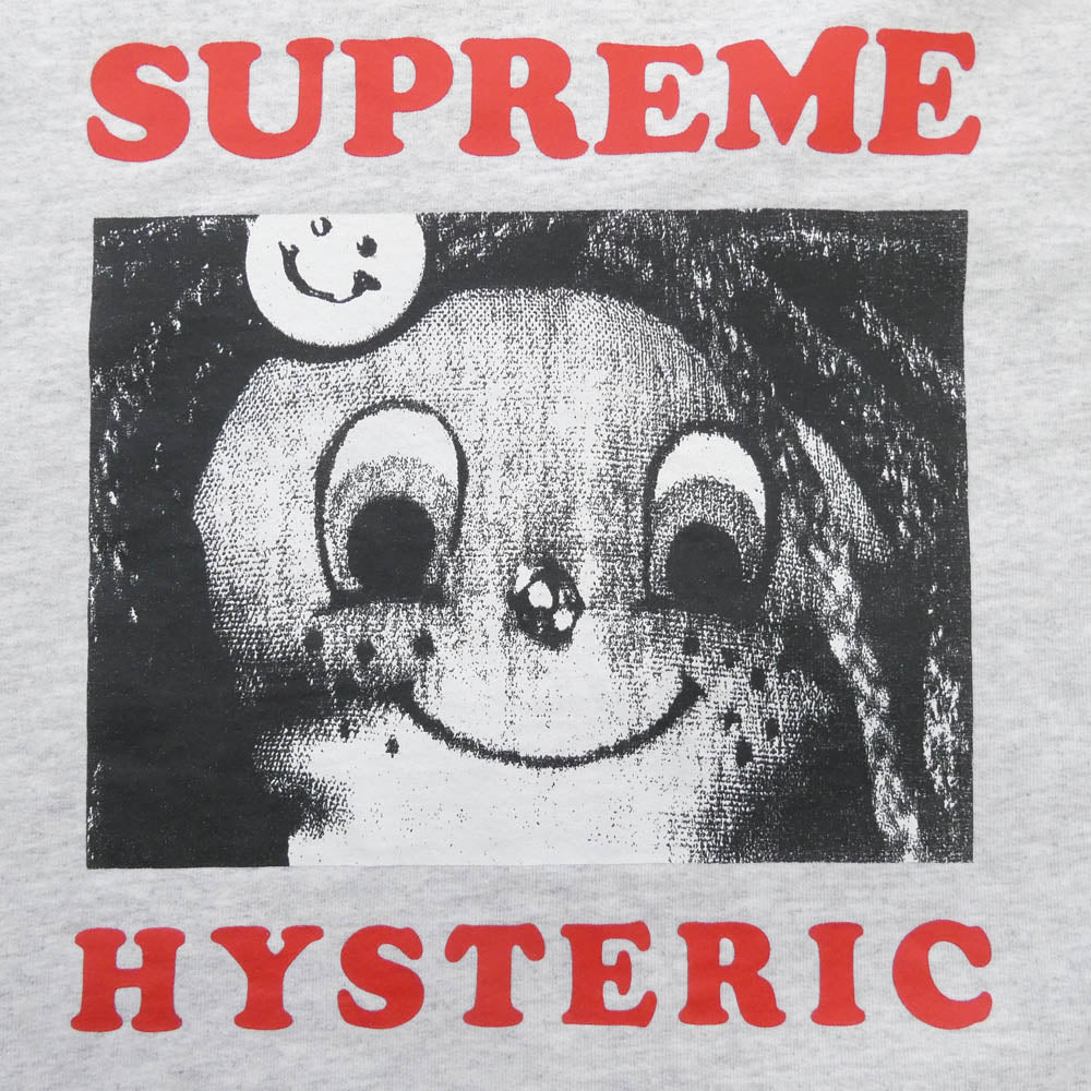 Supreme シュプリーム 21SS Crewneck プリント クルーネック スウェット トレーナー グレー系 XL【中古】