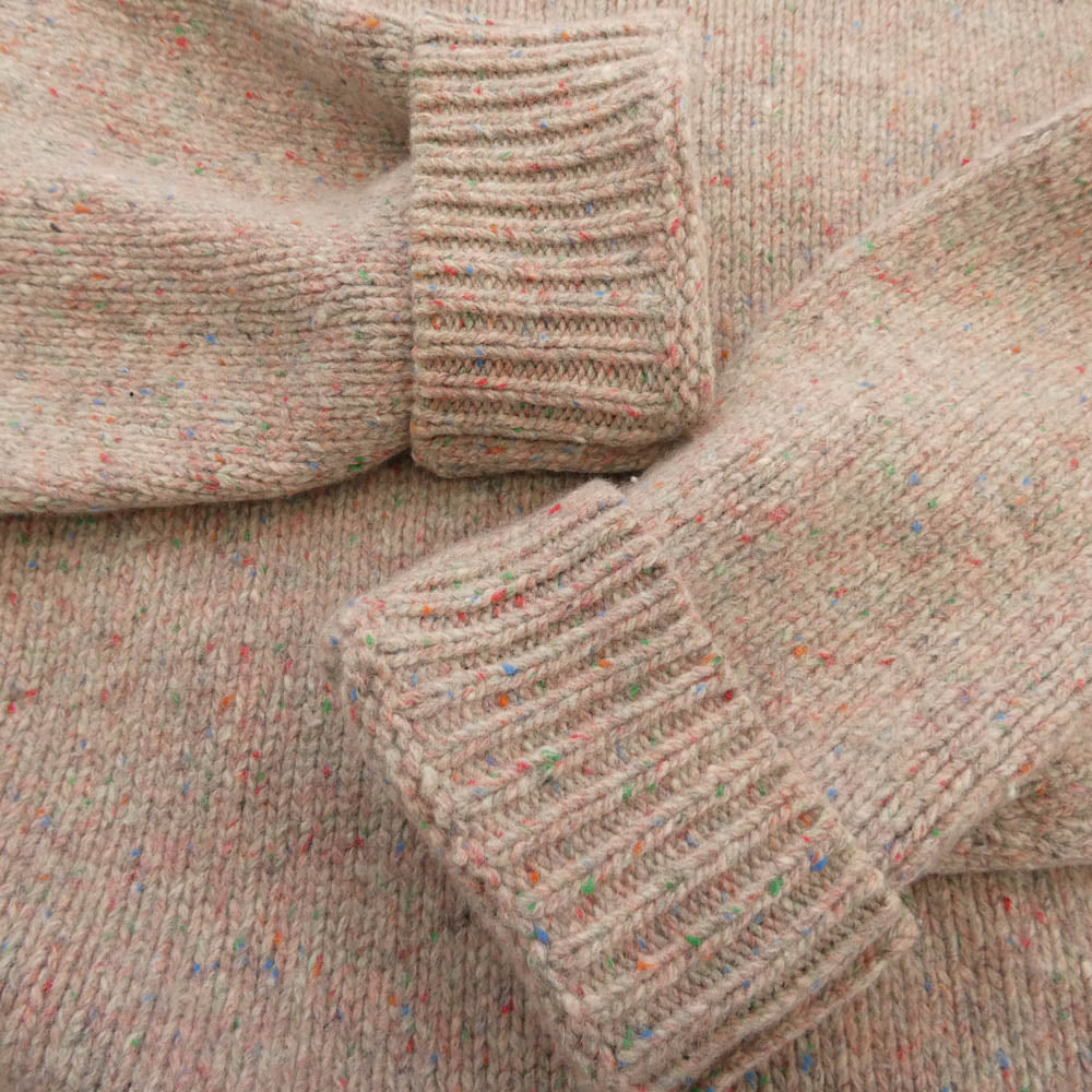 Supreme シュプリーム 22AW Small Box Speckle Sweater スモール ボックス スペックル クルーネック セーター ニット ピンク系 マルチカラー系 XL【中古】