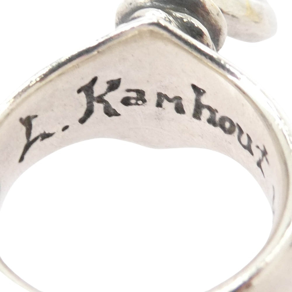 LEONARD KAMHOUT レナードカムホート Dove Bell ドーヴベル M シルバー系 5.5【中古】