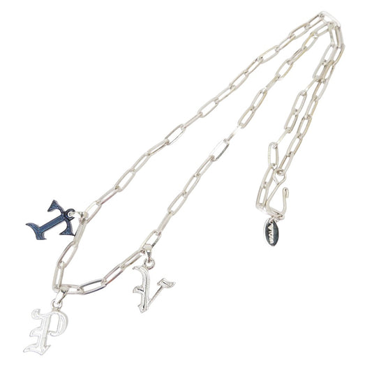 TOGA トーガ TZ31-AK930 TPV CHAIN NECKLACE チェーン ネックレス シルバー系 ブラック系【中古】