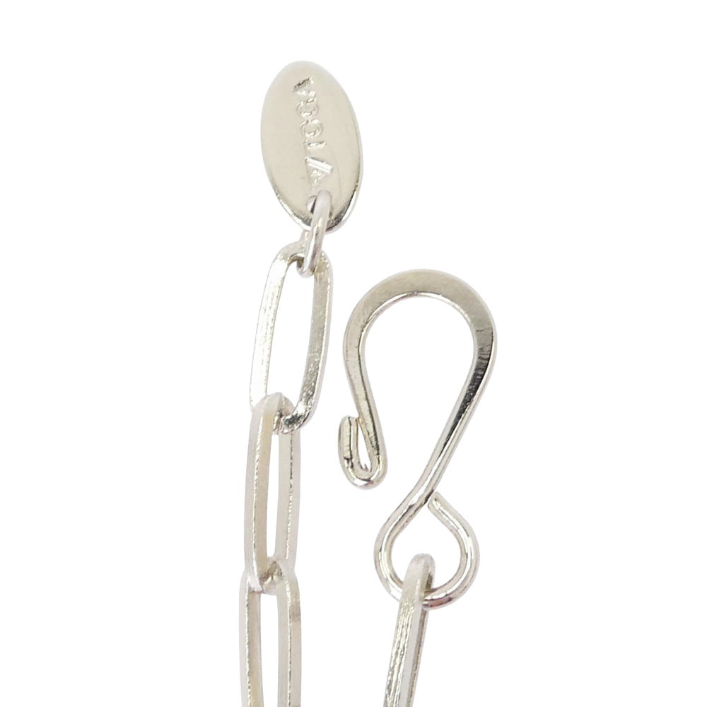 TOGA トーガ TZ31-AK930 TPV CHAIN NECKLACE チェーン ネックレス シルバー系 ブラック系【中古】