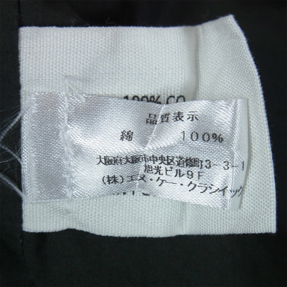 LEMAIRE ルメール コットン 長袖 レギュラーカラー シャツ ダークグレー系 46【中古】
