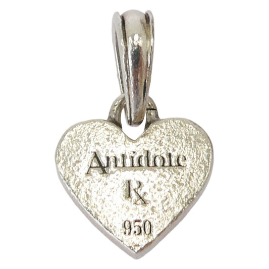 アンチドートバイヤーズクラブ RX-910 Engraved Heart Pendant ハート ペンダント トップ シルバー系【中古】