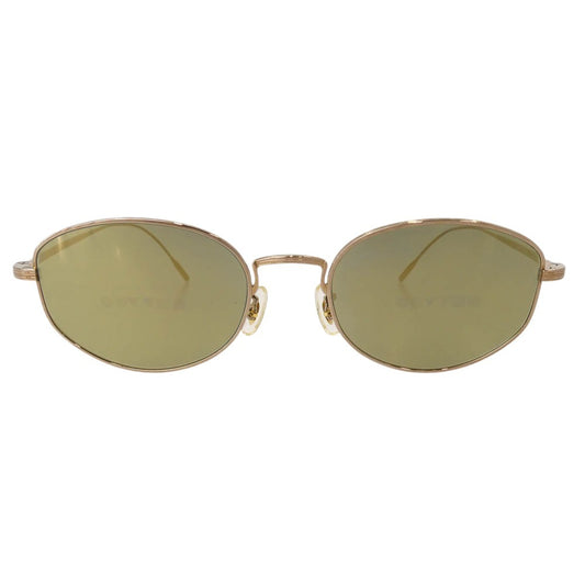 OLIVER PEOPLES オリバーピープルズ 1347ST 5340O8 ESTRA ミラー サングラス アイウェア ゴールド系【中古】