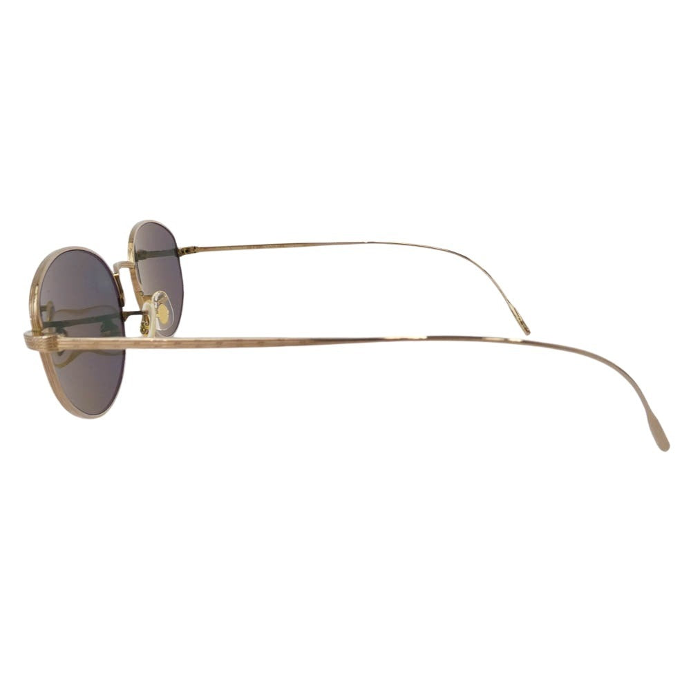 OLIVER PEOPLES オリバーピープルズ 1347ST 5340O8 ESTRA ミラー サングラス アイウェア ゴールド系【中古】