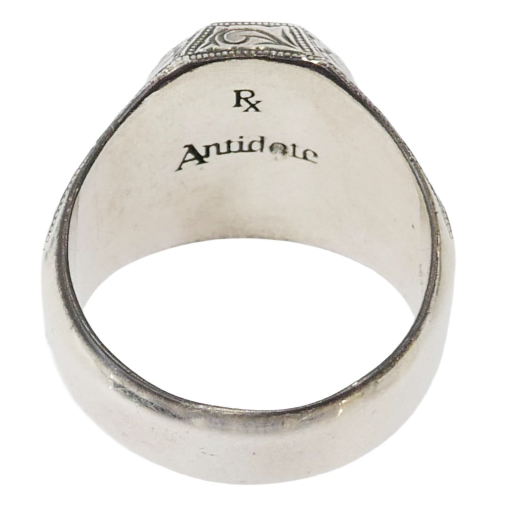 アンチドートバイヤーズクラブ RX-710 Engraved College Ring カレッジ リング シルバー系 20号【中古】