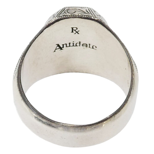 アンチドートバイヤーズクラブ RX-710 Engraved College Ring カレッジ リング シルバー系 20号【中古】