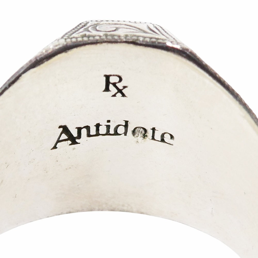 アンチドートバイヤーズクラブ RX-710 Engraved College Ring カレッジ リング シルバー系 20号【中古】