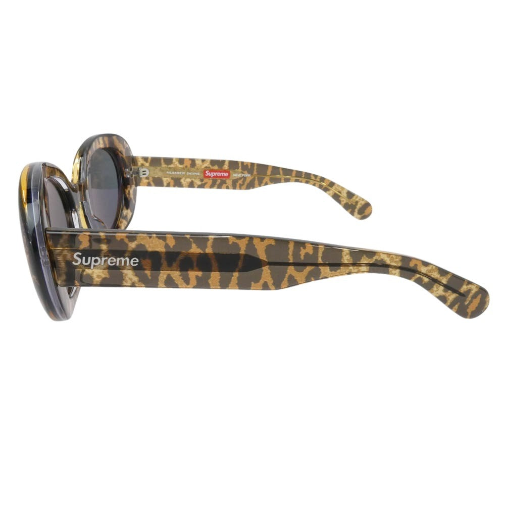 Supreme シュプリーム 25AW Sunglasses レオパード サングラス アイウェア ブラウン系【中古】