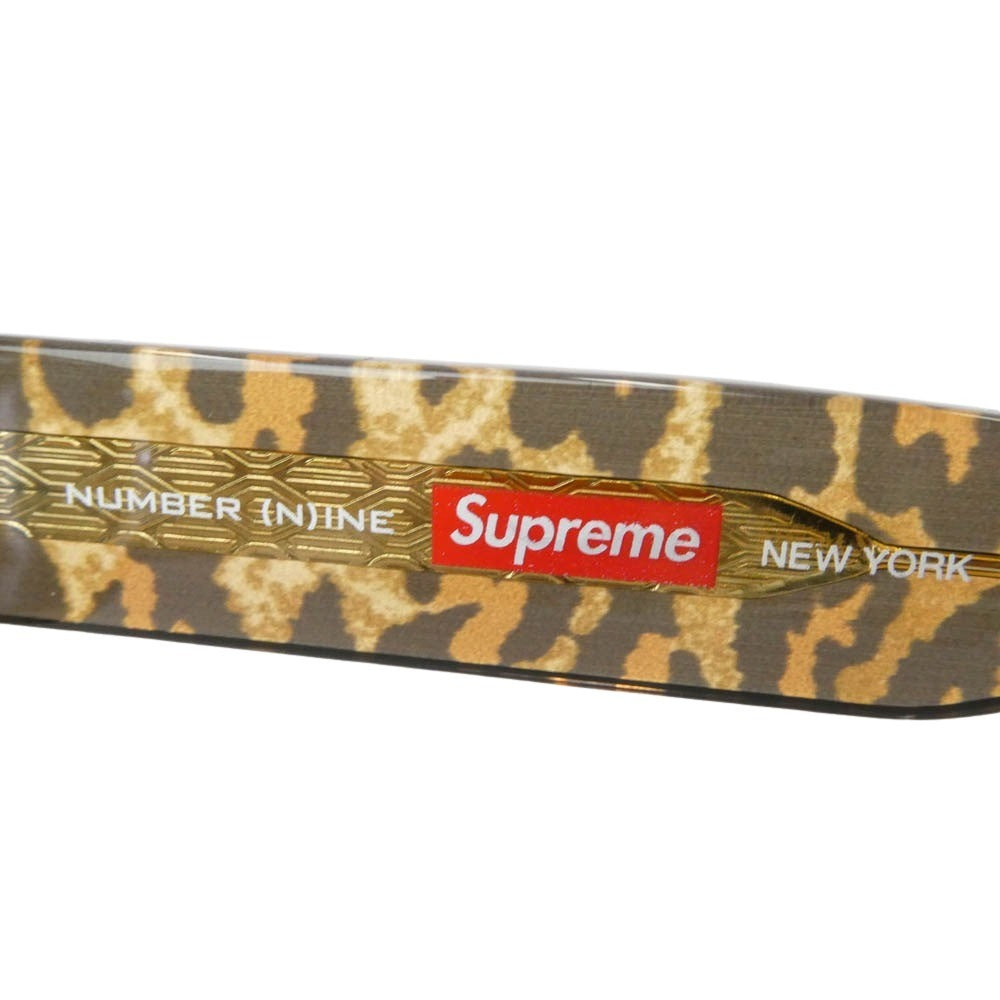 Supreme シュプリーム 25AW Sunglasses レオパード サングラス アイウェア ブラウン系【中古】