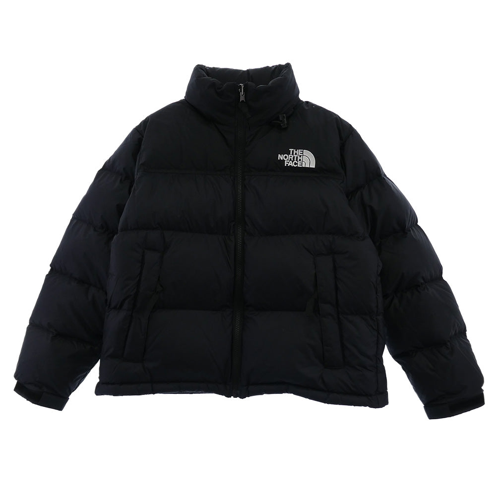 THE NORTH FACE ノースフェイス NDW92555 SHORT NUPTSE JACKET ショート ヌプシ ダウン ジャケット ブラック系 M【中古】