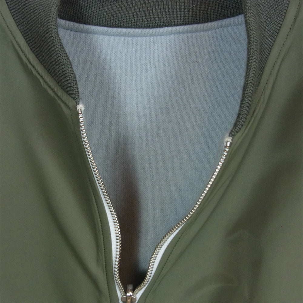 ウル 22AW 22FPO01 MA-1 BLOUSON ブルゾン ジャケット カーキ系 2【中古】