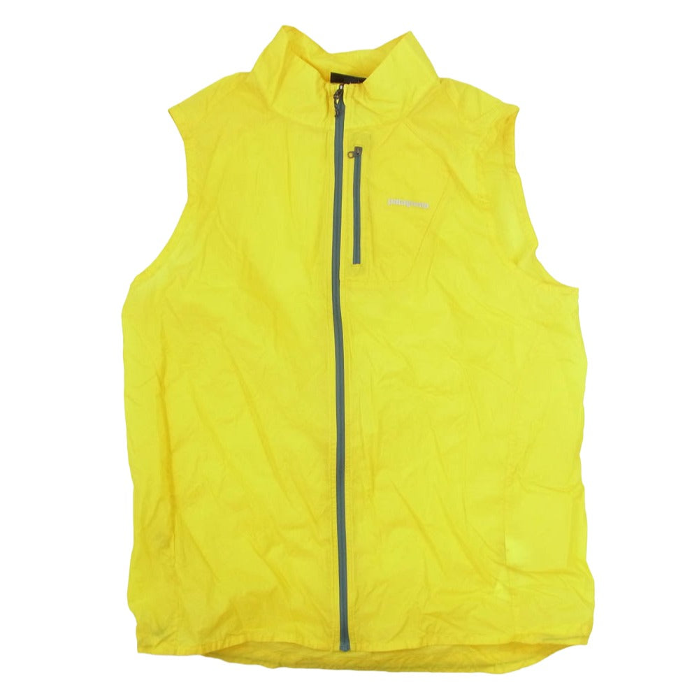 【希少・USA製】パタゴニア シンチラフリースベスト L 黄色 patagonia パタゴニア SYNCHILLA シンチラ フリース ベスト イエロー系