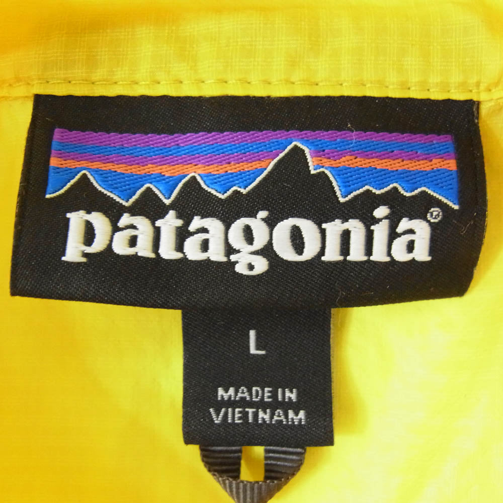 patagonia パタゴニア 24175 Houdini Vest フーディニ ベスト イエロー系 L【中古】