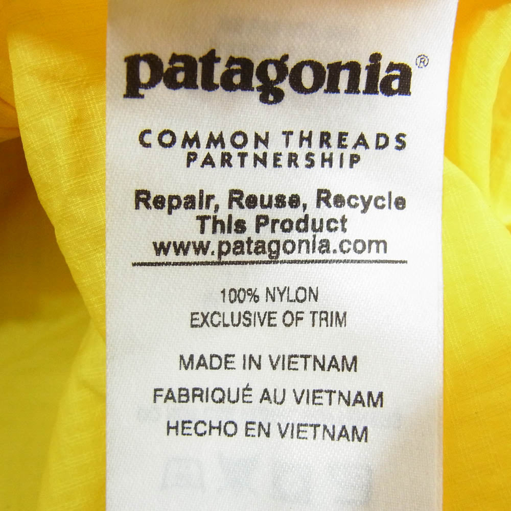 patagonia パタゴニア 24175 Houdini Vest フーディニ ベスト イエロー系 L【中古】