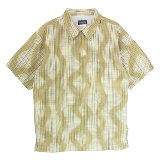 patagonia パタゴニア 20772S6 00s OLD RHYTHM SIDEBURN SHIRT リズム サイドバーン シャツ ブラウン系 M【中古】