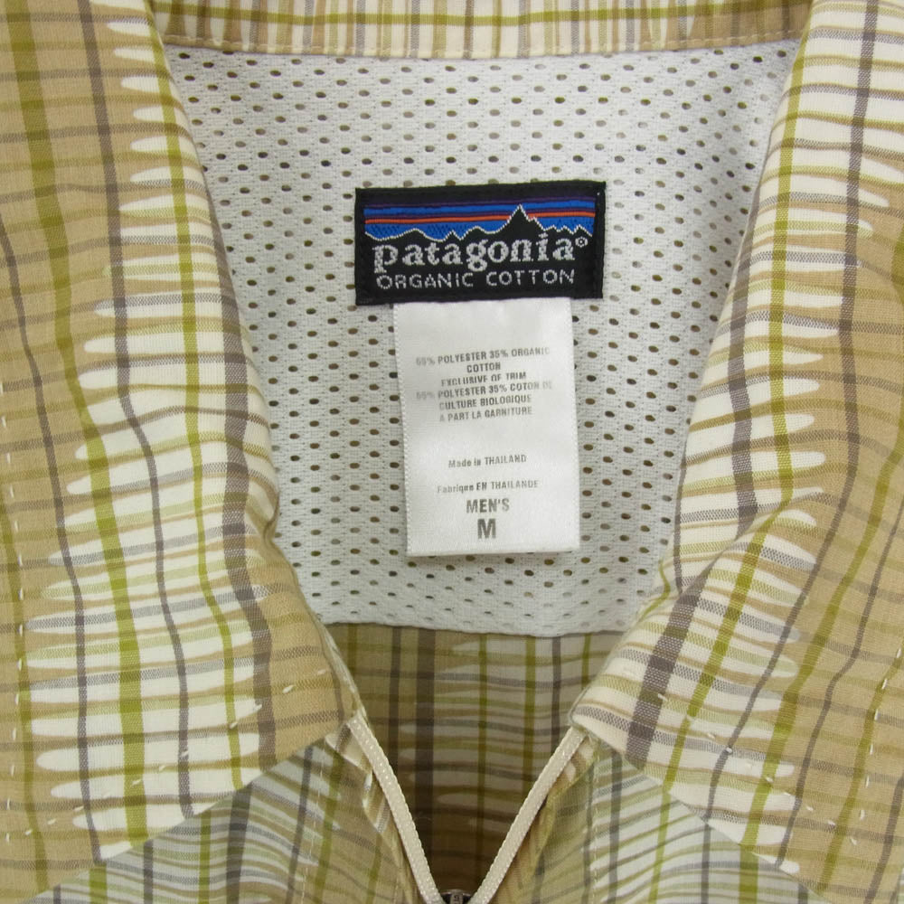 patagonia パタゴニア 20772S6 00s OLD RHYTHM SIDEBURN SHIRT リズム サイドバーン シャツ ブラウン系 M【中古】
