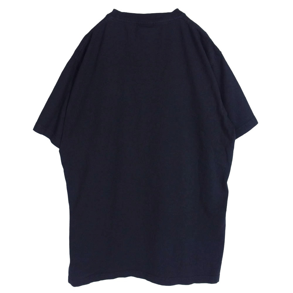 STUSSY ステューシー 【フェイクバスターズ鑑定済】N4 ロゴ 半袖 Ｔシャツカットソー ブラック系 M【中古】