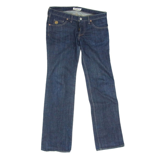 A BATHING APE アベイシングエイプ NIGO期 BAPSTA バックスター 刺繍 インディゴ デニム パンツ インディゴブルー系 XS【中古】