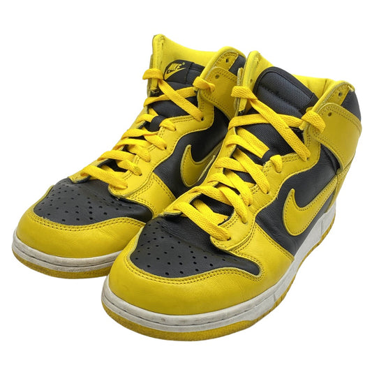 NIKE ナイキ CZ8149-002 DUNK HIGH SP VARCITY MAIZE 【フェイクバスターズ鑑定済】ダンク ハイ バーシティメイズ ハイカット スニーカー イエロー系 ブラック系 26.5cm【中古】