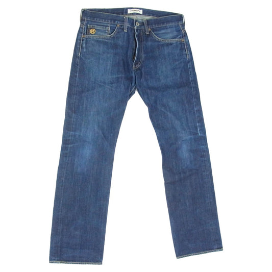 A BATHING APE アベイシングエイプ NIGO期 BAPSTA バックスター 刺繍 インディゴ デニム パンツ インディゴブルー系 S【中古】