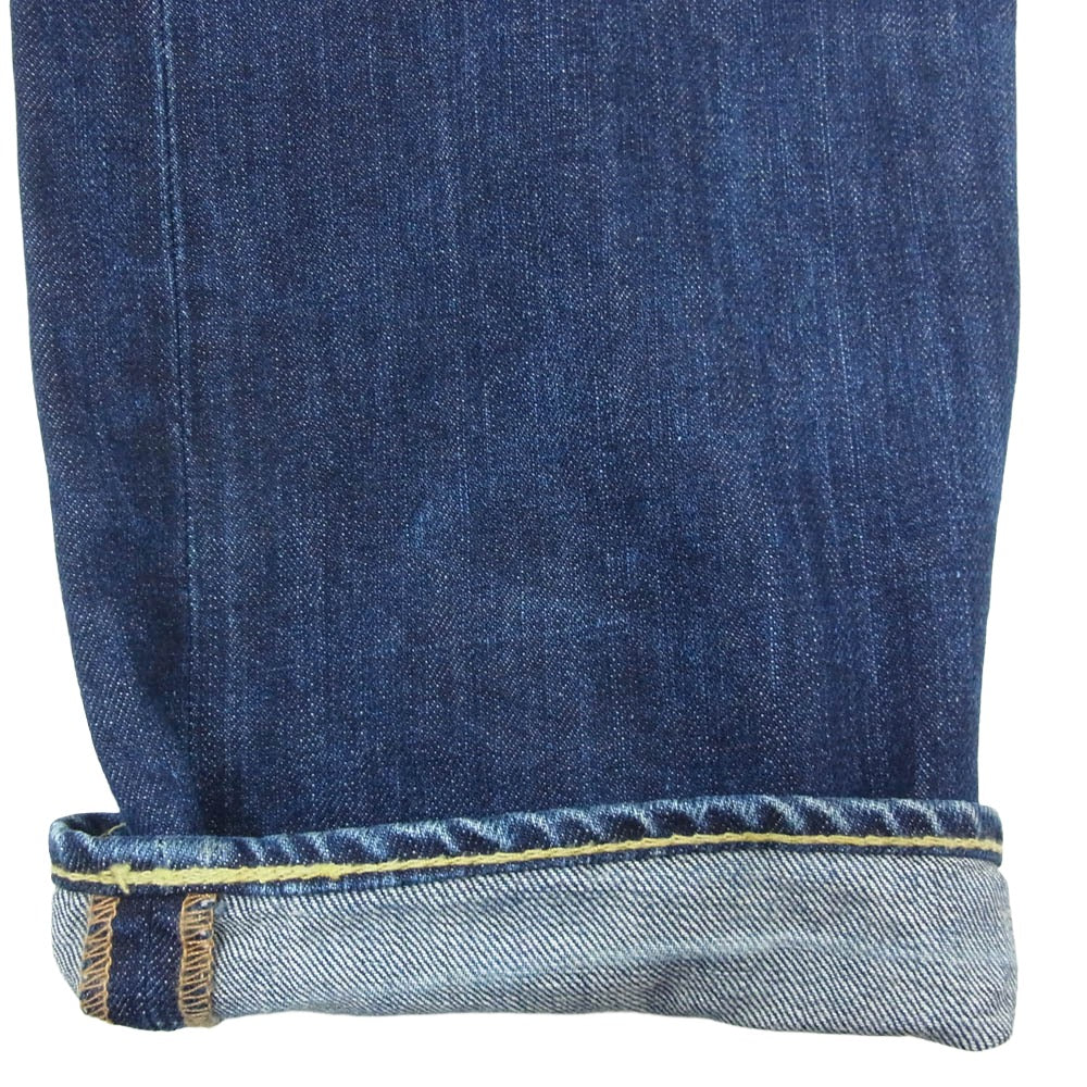 A BATHING APE アベイシングエイプ NIGO期 BAPSTA バックスター 刺繍 インディゴ デニム パンツ インディゴブルー系 S【中古】