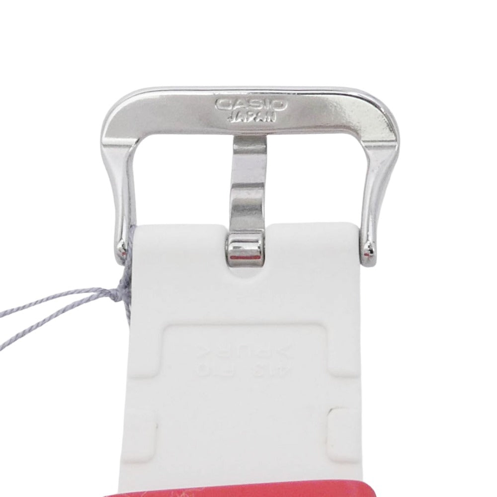 A BATHING APE アベイシングエイプ DW-5750E × CASIO G-SHOCK カシオ ジーショック 丸型 カラーカモ レッドカモ ウオッチ 腕時計 ホワイト系 レッド系【美品】【中古】