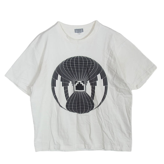 シーイー キャブエンプト プリント 半袖 Tシャツ カットソー ホワイト系 L【中古】