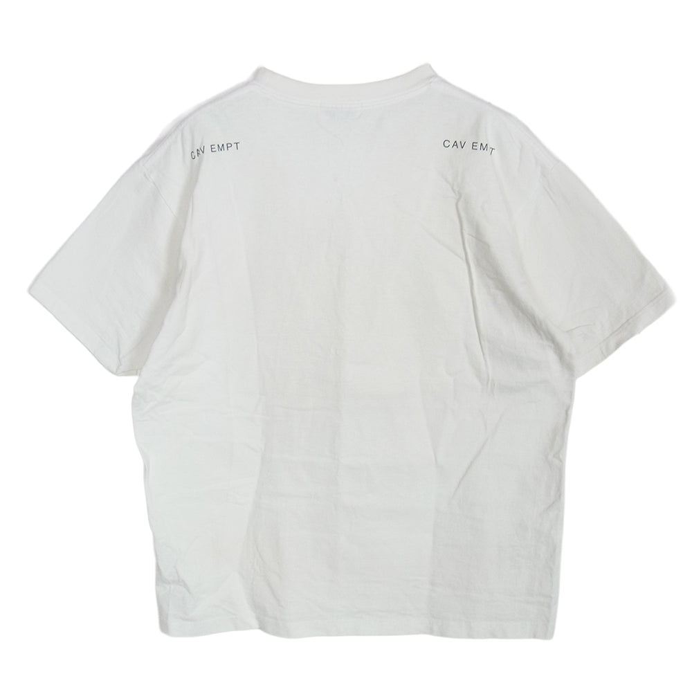 シーイー キャブエンプト プリント 半袖 Tシャツ カットソー ホワイト系 L【中古】