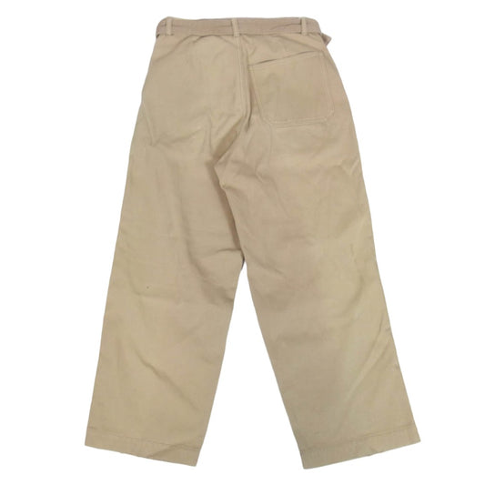 GRAPHPAPER グラフペーパー 21SS GM211-40002B Hard Twill Belted Pants ハード ツイル ベルテッド パンツ ベージュ系 表記無し【中古】