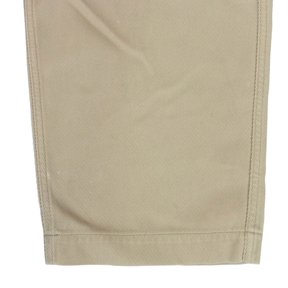 GRAPHPAPER グラフペーパー 21SS GM211-40002B Hard Twill Belted Pants ハード ツイル ベルテッド パンツ ベージュ系 表記無し【中古】