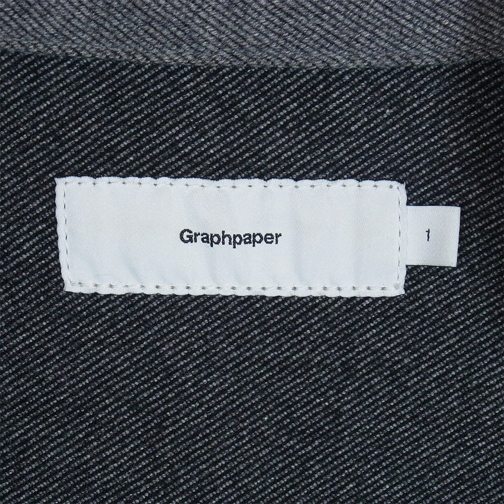 GRAPHPAPER グラフペーパー GM203-30095B Colorfast Denim Jacket デニム ジャケット グレー系 1【中古】