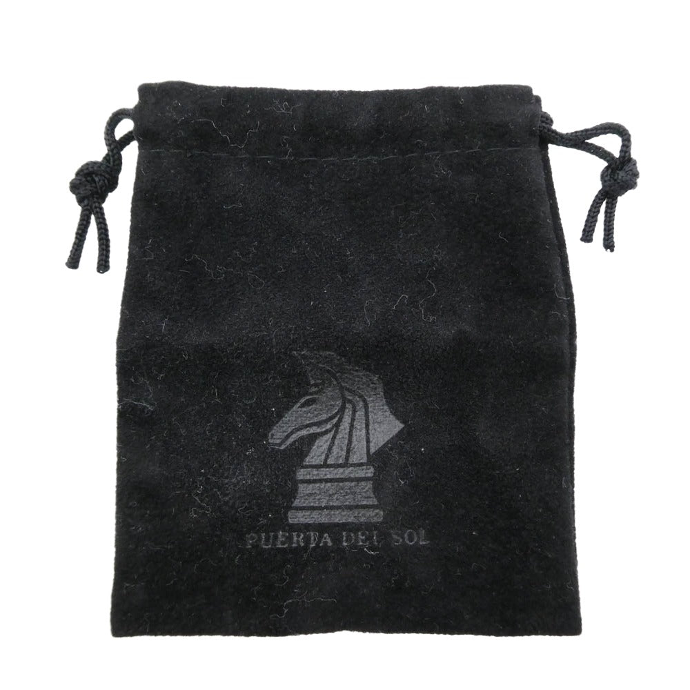 PUERTA DEL SOL プエルタデルソル チェス台座 リング ブラック系 19号【中古】