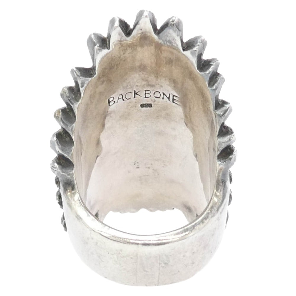 BACKBONE バックボーン BOMB限定 インディアン イーグル シルバー リング シルバー系 約18.5cm【中古】