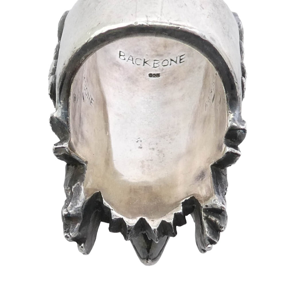 BACKBONE バックボーン BOMB限定 インディアン イーグル シルバー リング シルバー系 約18.5cm【中古】