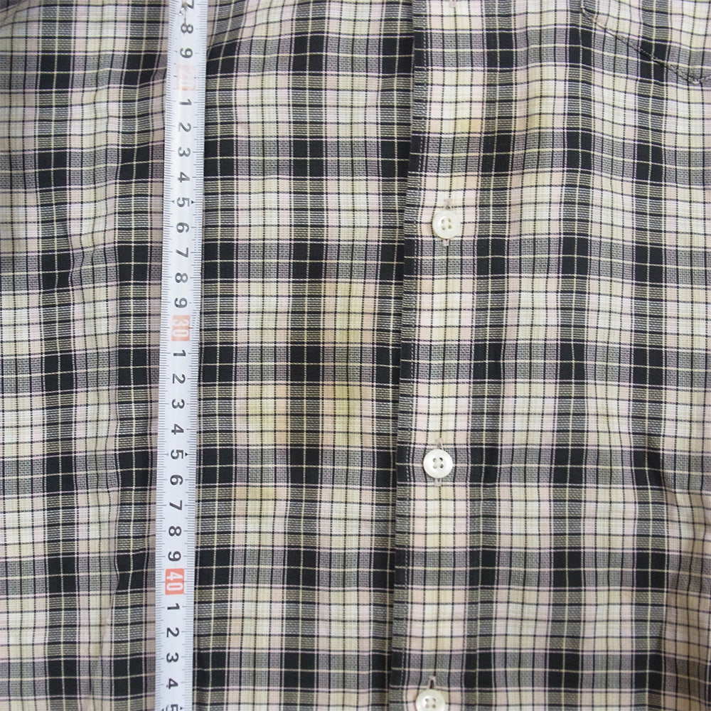 BURBERRY バーバリー ボタンダウン 長袖 チェック シャツ マルチカラー系 LL【中古】