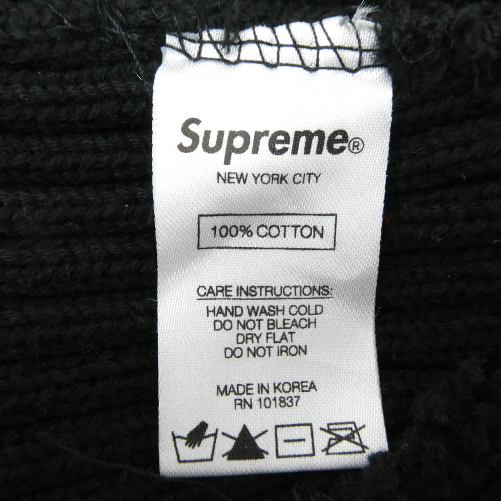Supreme シュプリーム Small Box Logo Beanie スモール ボックスロゴ ビーニー ニット キャップ ブラック系【中古】
