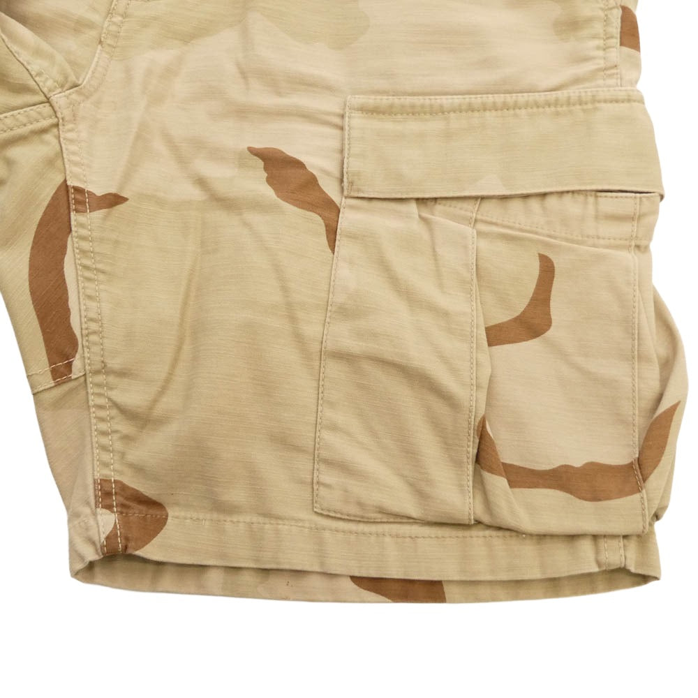 Supreme シュプリーム 16SS Cargo Short カモフラ カーゴ ショーツ ハーフ パンツ ライトブラウン系 ベージュ系 マルチカラー系 34【中古】