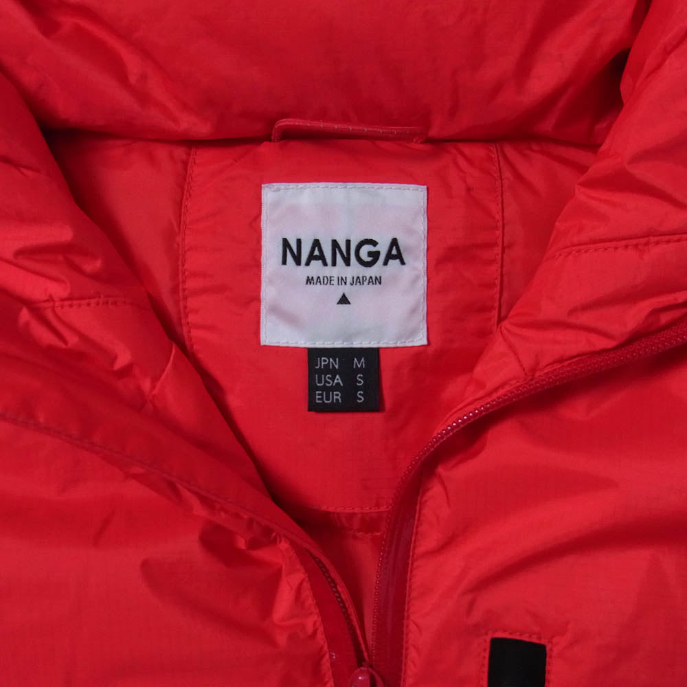 NANGA ナンガ AURORA TEX DOWN JACKET オーロラ ダウン ジャケット レッド系 M【中古】