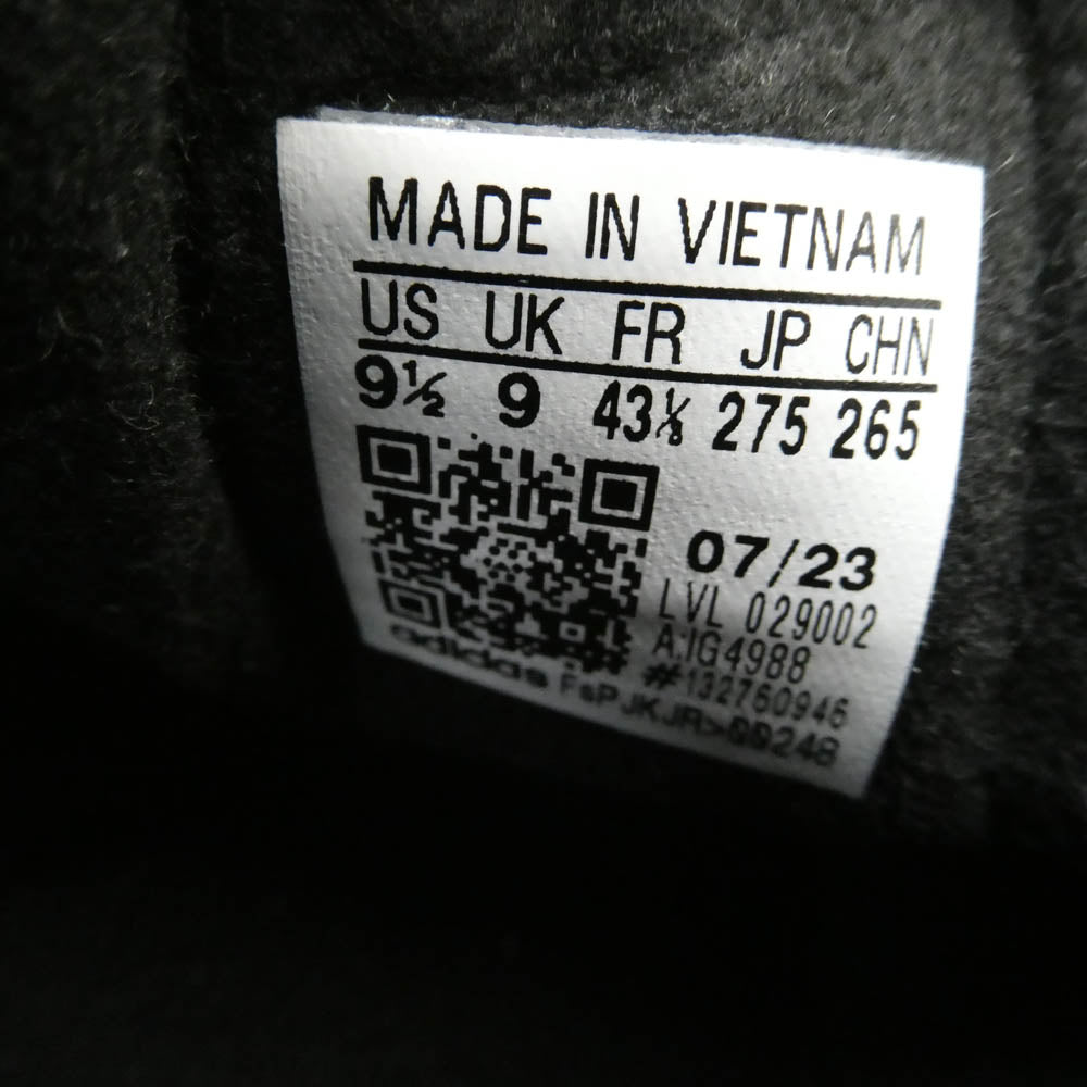 adidas アディダス IG4988 Gazelle ガゼル Shadow Navy シャドウネイビー スエード スニーカー ネイビー系 27.5cm【中古】