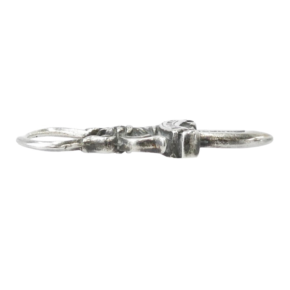 CHROME HEARTS クロムハーツ（原本無） #5 DAGGER ZIP2 ダガージップ ペンダントトップ シルバー系【中古】