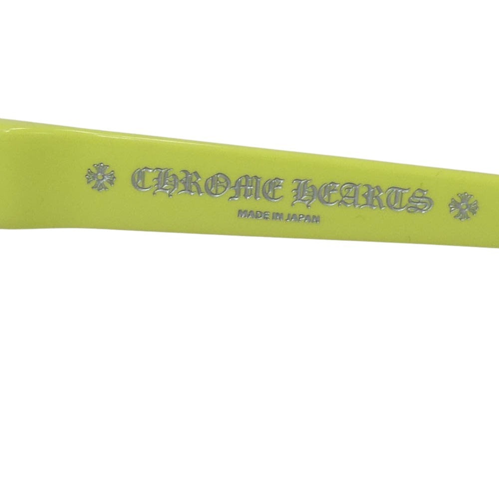 CHROME HEARTS クロムハーツ（原本無） IDAWANNA スターテンプル サングラス イエロー系【中古】
