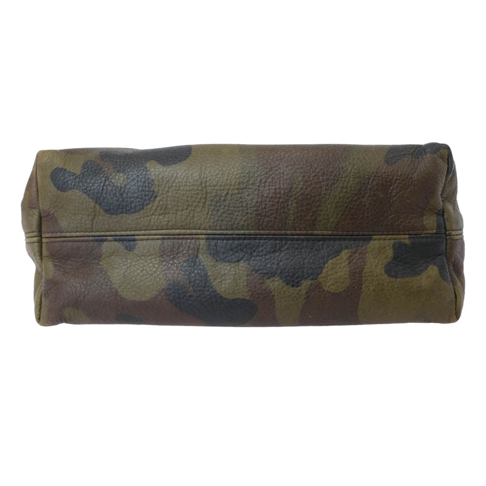 CHROME HEARTS クロムハーツ（原本無） FS TOTE FSトート クロスパッチ付き レザートートバッグ カモフラ カモフラージュ系【中古】