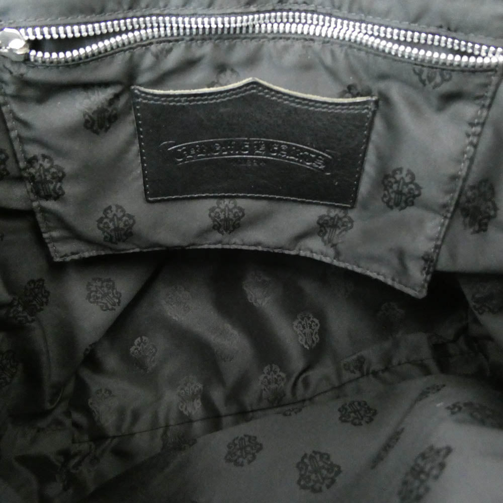 CHROME HEARTS クロムハーツ（原本無） FS TOTE FSトート クロスパッチ付き レザートートバッグ カモフラ カモフラージュ系【中古】