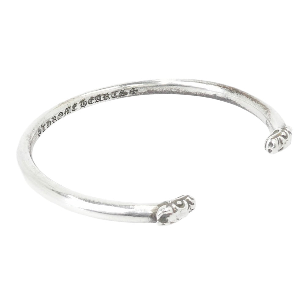 無修正原本付き クロムハーツ ダブルドッグ バングル ブレスレット CHROME HEARTS クロムハーツ（原本無） BANGLE DOUBLE DOG ダブル
