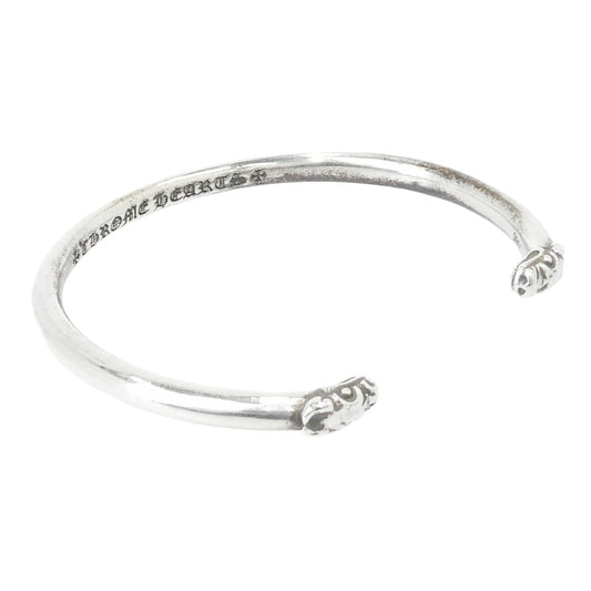CHROME HEARTS クロムハーツ（原本無） BANGLE DOUBLE DOG ダブルドッグ バングル シルバー系【中古】