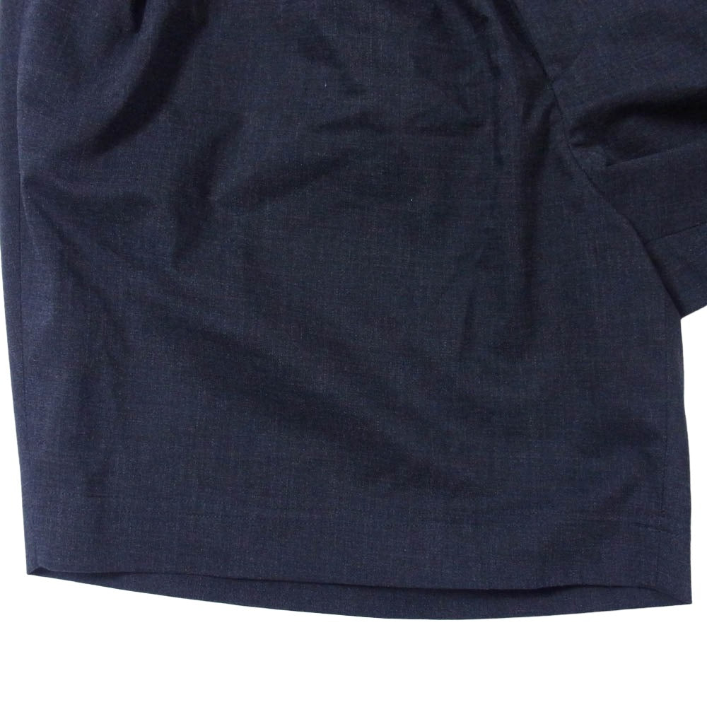 kolor カラー 23SS 23SCM-P02101 タック ショーツ ショートパンツ ダークネイビー系 2【中古】