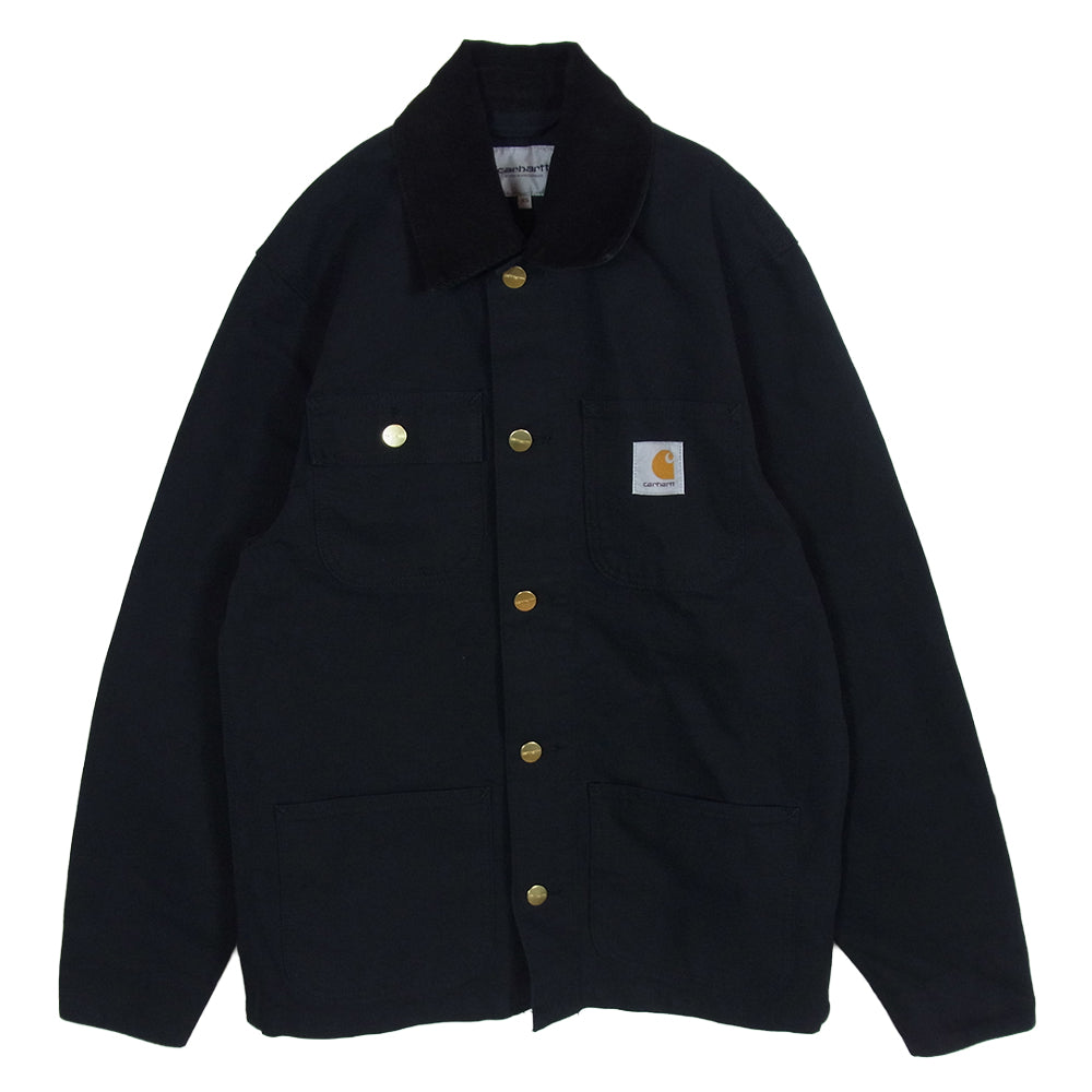 Carhartt カーハート Michigan coat black rinsed ミシガン コート ブラック リンスド ジャケット ブラック系 XS【中古】